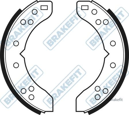 APEC braking BSH1079 Колодки тормозные барабанные, комплект BSH1079: Отличная цена - Купить в Польше на 2407.PL!