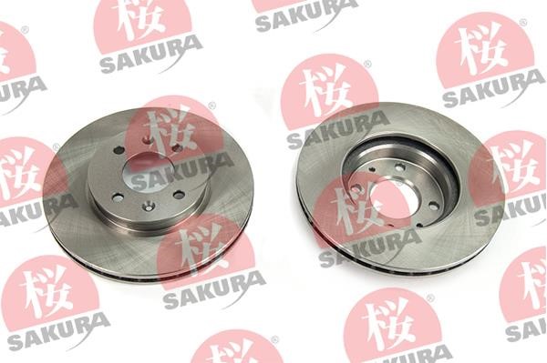 Sakura 604-03-8833 Front brake disc ventilated 604038833: Buy near me in Poland at 2407.PL - Good price!