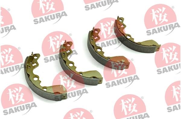 Sakura 602-80-7060 Brake shoe set 602807060: Buy near me in Poland at 2407.PL - Good price!