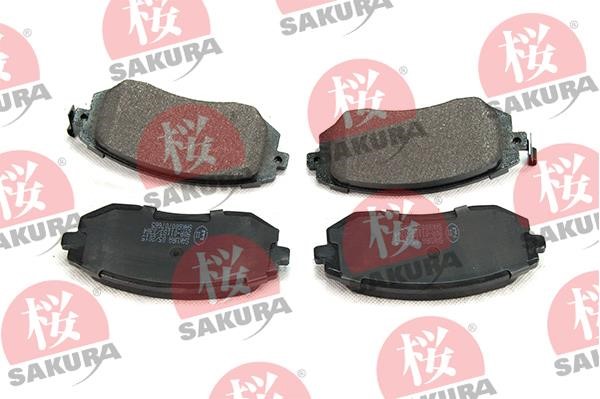 Sakura 600-70-7665 Тормозные колодки дисковые, комплект 600707665: Отличная цена - Купить в Польше на 2407.PL!