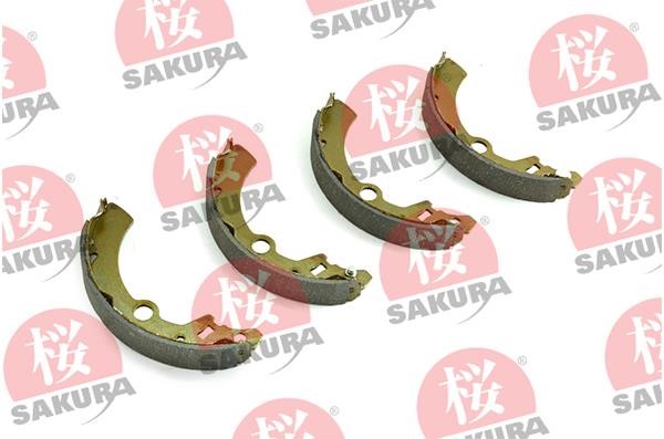 Sakura 602-80-7140 Brake shoe set 602807140: Buy near me in Poland at 2407.PL - Good price!