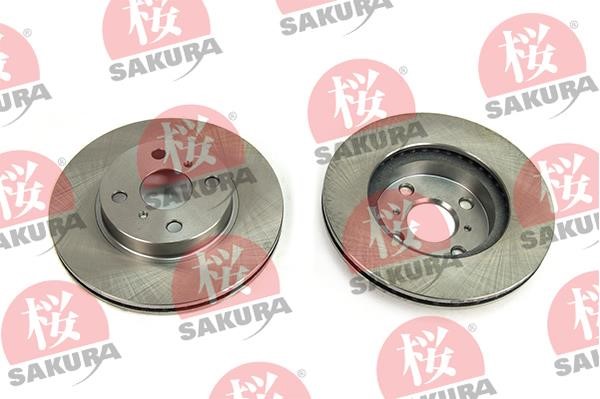 Sakura 604-20-3850 Тормозной диск передний вентилируемый 604203850: Отличная цена - Купить в Польше на 2407.PL!