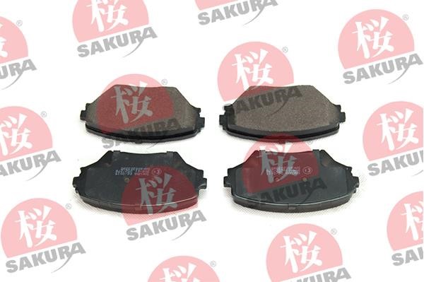 Sakura 600-20-3995 Brake Pad Set, disc brake 600203995: Buy near me in Poland at 2407.PL - Good price!