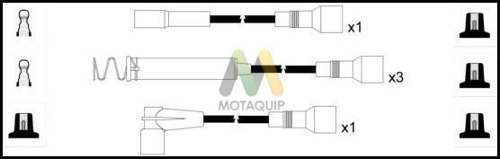 Motorquip LDRL1689 Ignition cable kit LDRL1689: Buy near me in Poland at 2407.PL - Good price!