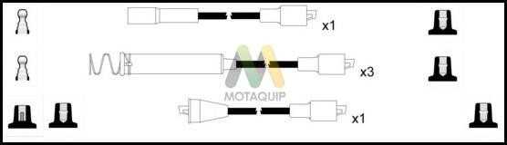 Motorquip LDRL1476 Przewody wysokiego napięcia, komplet LDRL1476: Dobra cena w Polsce na 2407.PL - Kup Teraz!