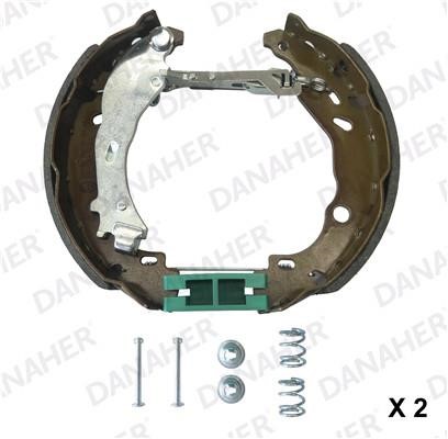 Danaher 110.10206A Brake shoe set 11010206A: Buy near me in Poland at 2407.PL - Good price!