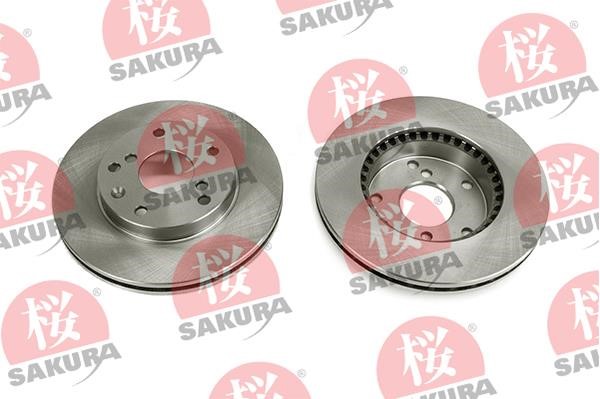 Sakura 604-00-8330 Front brake disc ventilated 604008330: Buy near me in Poland at 2407.PL - Good price!
