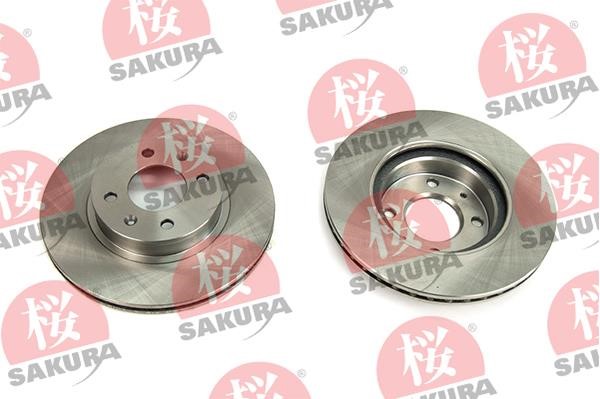 Sakura 604-05-4710 Front brake disc ventilated 604054710: Buy near me in Poland at 2407.PL - Good price!