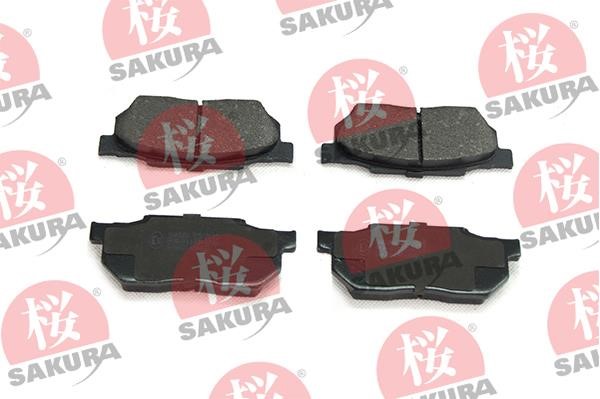 Sakura 600-40-6660 Тормозные колодки дисковые, комплект 600406660: Отличная цена - Купить в Польше на 2407.PL!