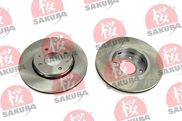 Sakura 604-50-4290 Тормозной диск передний вентилируемый 604504290: Отличная цена - Купить в Польше на 2407.PL!