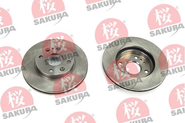 Sakura 604-03-8830 Front brake disc ventilated 604038830: Buy near me in Poland at 2407.PL - Good price!