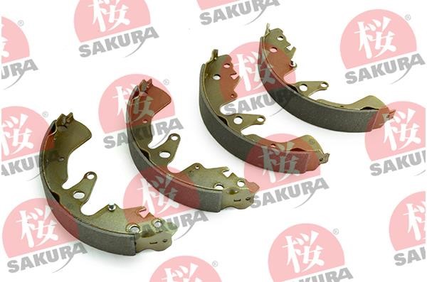 Sakura 602-00-7115 Parking brake shoes 602007115: Buy near me at 2407.PL in Poland at an Affordable price!