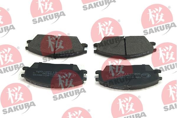 Sakura 600-40-4600 Гальмівні колодки, комплект 600404600: Купити у Польщі - Добра ціна на 2407.PL!