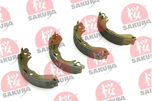 Sakura 602-50-4220 Brake shoe set 602504220: Buy near me in Poland at 2407.PL - Good price!