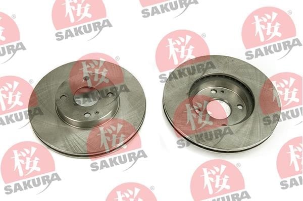 Sakura 604-30-3632 Тормозной диск передний вентилируемый 604303632: Отличная цена - Купить в Польше на 2407.PL!