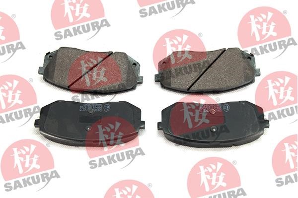 Sakura 600-03-8862 Тормозные колодки дисковые, комплект 600038862: Отличная цена - Купить в Польше на 2407.PL!