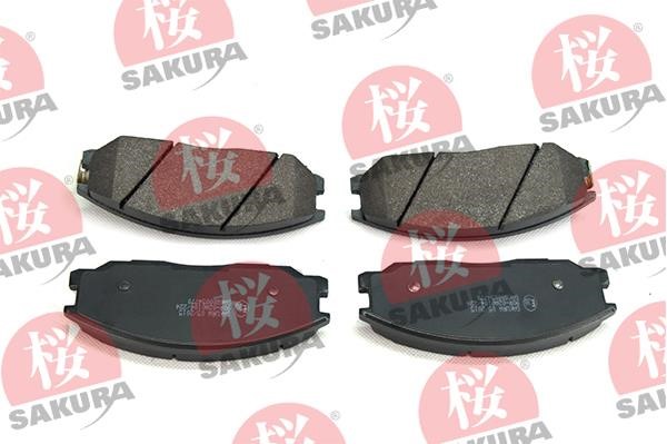 Sakura 600-05-4770 Тормозные колодки дисковые, комплект 600054770: Отличная цена - Купить в Польше на 2407.PL!