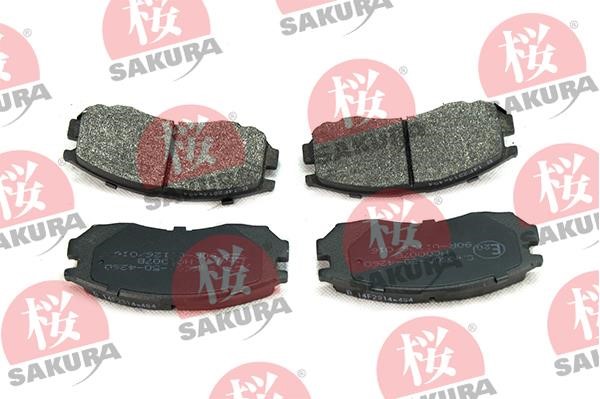 Sakura 600-50-4260 Brake Pad Set, disc brake 600504260: Buy near me in Poland at 2407.PL - Good price!