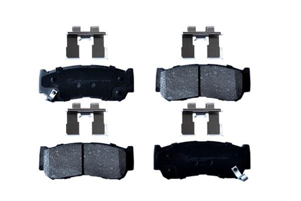 ASAM 55380 Rear disc brake pads, set 55380: Buy near me at 2407.PL in Poland at an Affordable price!