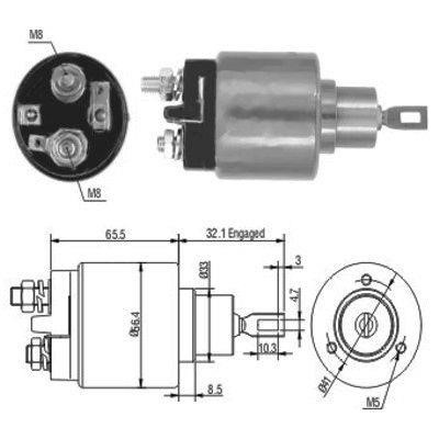 We Parts 471480002 Solenoid switch, starter 471480002: Buy near me in Poland at 2407.PL - Good price!