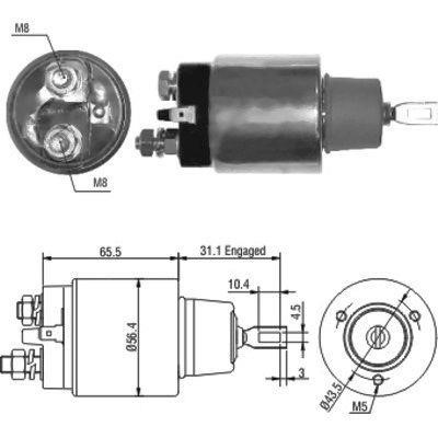 We Parts 471480066 Solenoid switch, starter 471480066: Buy near me in Poland at 2407.PL - Good price!