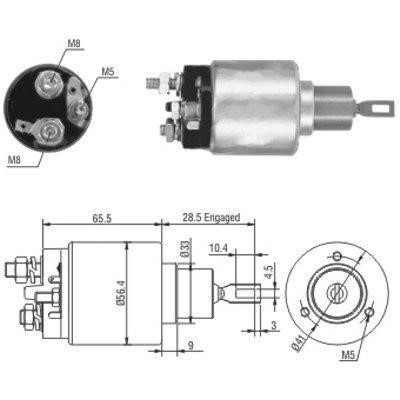 We Parts 471480019 Solenoid switch, starter 471480019: Buy near me in Poland at 2407.PL - Good price!