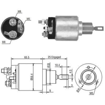 We Parts 471480103 Solenoid switch, starter 471480103: Buy near me in Poland at 2407.PL - Good price!