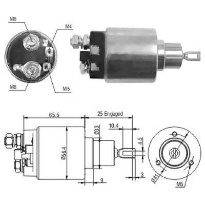 We Parts 471480107 Solenoid switch, starter 471480107: Buy near me in Poland at 2407.PL - Good price!