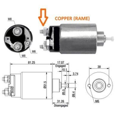 We Parts 471480007 Solenoid switch, starter 471480007: Buy near me in Poland at 2407.PL - Good price!