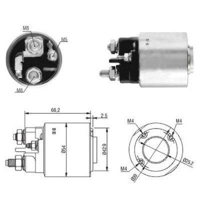We Parts 471480131 Solenoid switch, starter 471480131: Buy near me in Poland at 2407.PL - Good price!