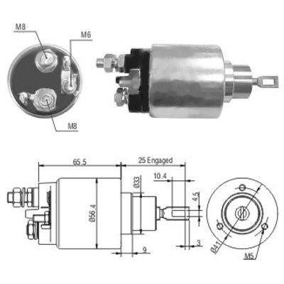 We Parts 471480037 Solenoid switch, starter 471480037: Buy near me in Poland at 2407.PL - Good price!