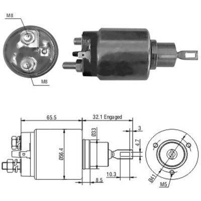 We Parts 471480067 Solenoid switch, starter 471480067: Buy near me in Poland at 2407.PL - Good price!