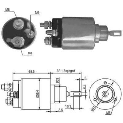 We Parts 471480069 Solenoid switch, starter 471480069: Buy near me in Poland at 2407.PL - Good price!