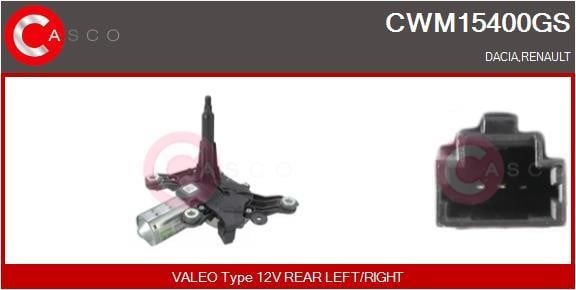 Casco CWM15400GS Мотор склоочисника CWM15400GS: Приваблива ціна - Купити у Польщі на 2407.PL!
