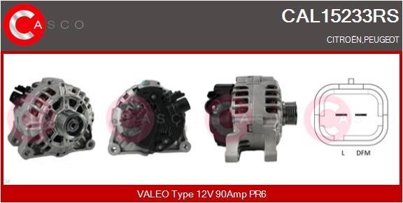 Casco CAL15233RS Alternator CAL15233RS: Dobra cena w Polsce na 2407.PL - Kup Teraz!