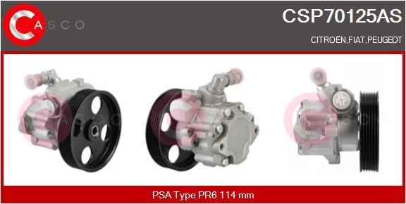 Casco CSP70125AS Hydraulic Pump, steering system CSP70125AS: Buy near me in Poland at 2407.PL - Good price!