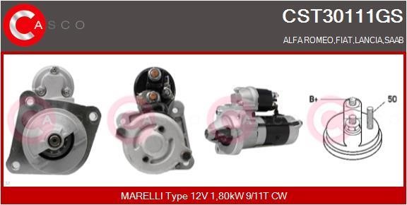 Casco CST30111GS Starter CST30111GS: Buy near me in Poland at 2407.PL - Good price!