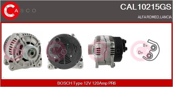 Casco CAL10215GS Alternator CAL10215GS: Buy near me in Poland at 2407.PL - Good price!