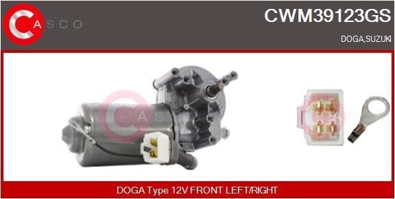 Casco CWM39123GS Мотор склоочисника CWM39123GS: Приваблива ціна - Купити у Польщі на 2407.PL!