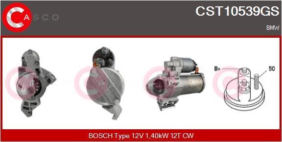 Casco CST10539GS Starter CST10539GS: Buy near me in Poland at 2407.PL - Good price!