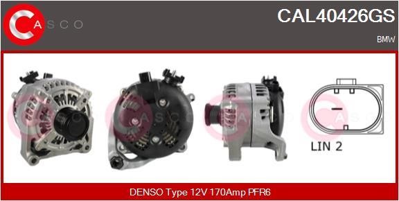 Casco CAL40426GS Alternator CAL40426GS: Buy near me in Poland at 2407.PL - Good price!