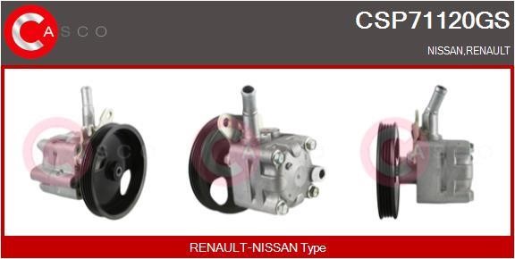 Casco CSP71120GS Hydraulic Pump, steering system CSP71120GS: Buy near me in Poland at 2407.PL - Good price!