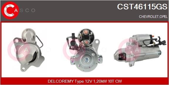 Casco CST46115GS Стартер CST46115GS: Отличная цена - Купить в Польше на 2407.PL!
