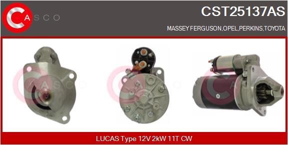Casco CST25137AS Starter CST25137AS: Buy near me in Poland at 2407.PL - Good price!