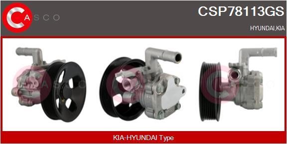 Casco CSP78113GS Hydraulic Pump, steering system CSP78113GS: Buy near me in Poland at 2407.PL - Good price!