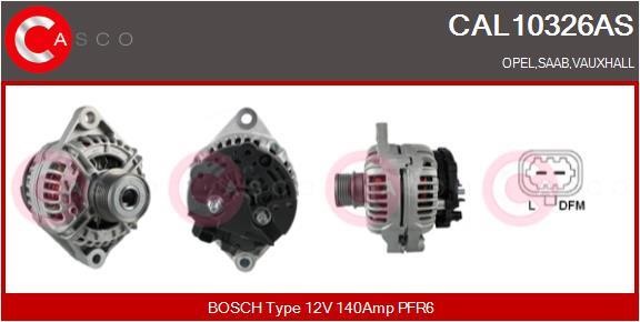 Casco CAL10326AS Alternator CAL10326AS: Buy near me in Poland at 2407.PL - Good price!