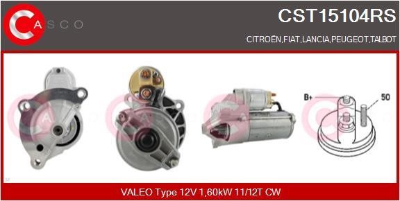 Casco CST15104RS Стартер CST15104RS: Отличная цена - Купить в Польше на 2407.PL!