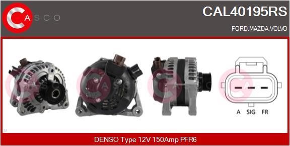 Casco CAL40195RS Alternator CAL40195RS: Buy near me in Poland at 2407.PL - Good price!