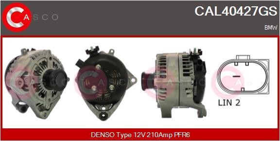 Casco CAL40427GS Alternator CAL40427GS: Buy near me in Poland at 2407.PL - Good price!