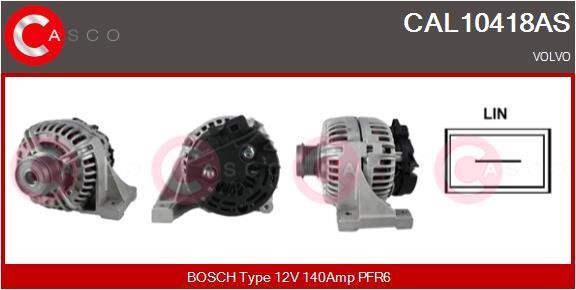 Casco CAL10418AS Alternator CAL10418AS: Buy near me in Poland at 2407.PL - Good price!